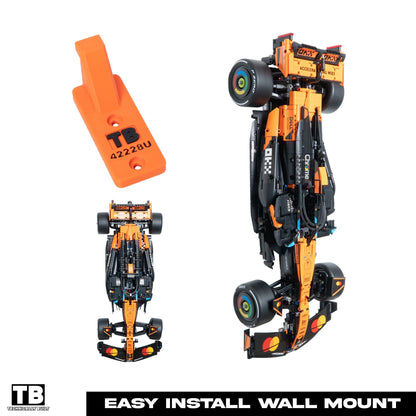 Upside Down Wall Mount for LEGO McLaren MCL39 F1 Car-42228