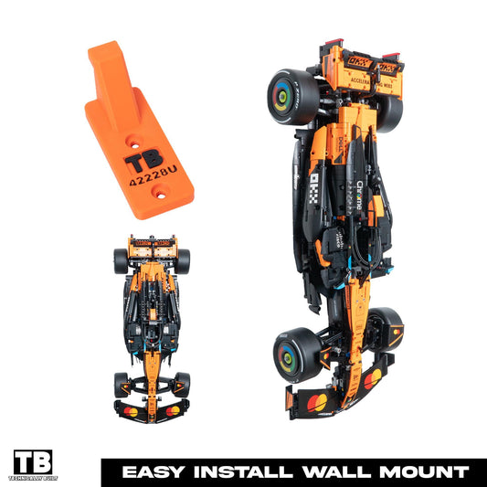 Upside Down Wall Mount for LEGO McLaren MCL39 F1 Car-42228