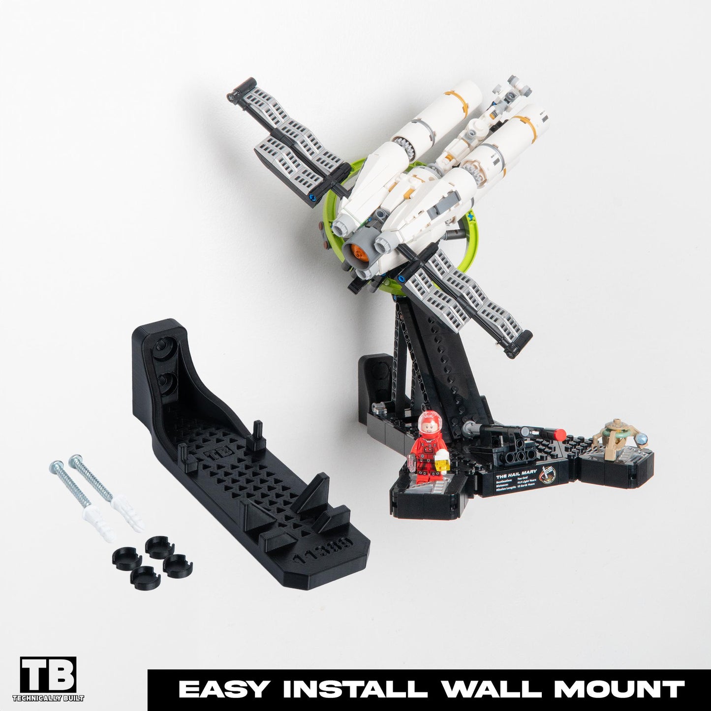 Wall Mount for LEGO Icons Project Hail Mary-11389