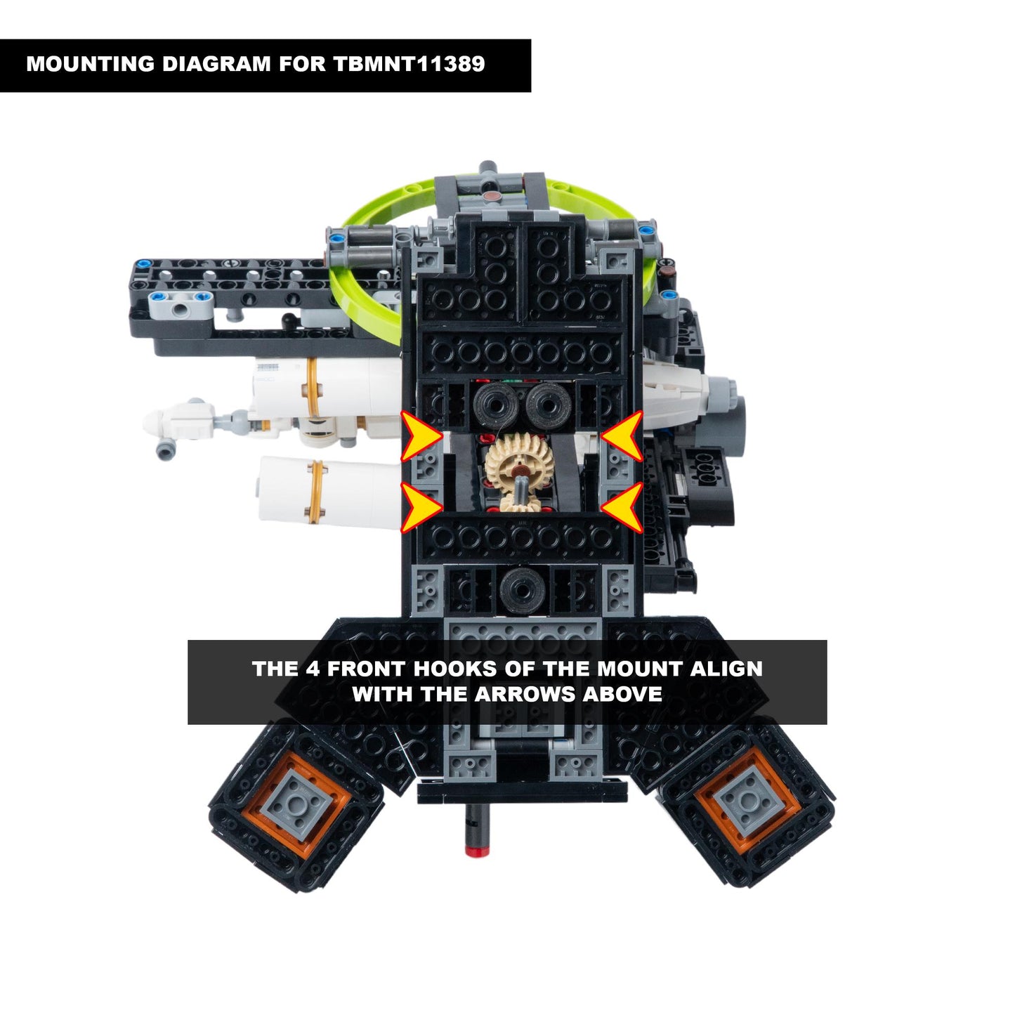Wall Mount for LEGO Icons Project Hail Mary-11389