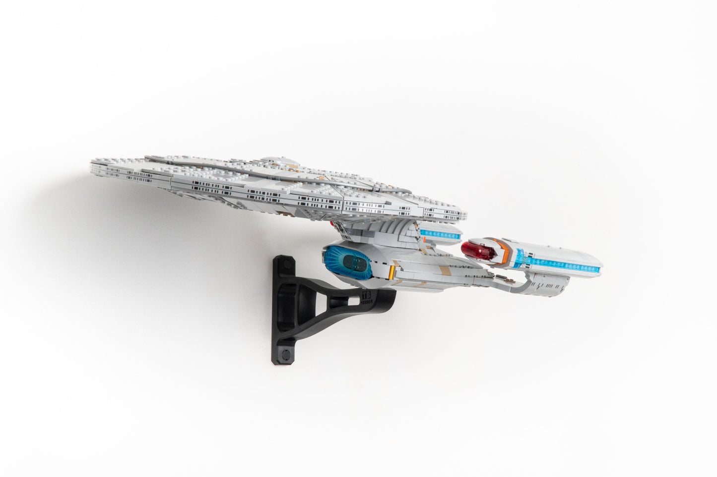 Horizontal Wall Mount for LEGO Star Trek: U.S.S. Enterprise NCC-1701-D-10356