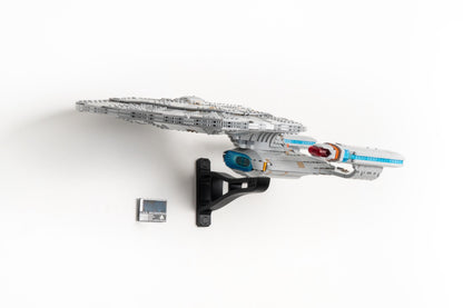 Horizontal Wall Mount for LEGO Star Trek: U.S.S. Enterprise NCC-1701-D-10356