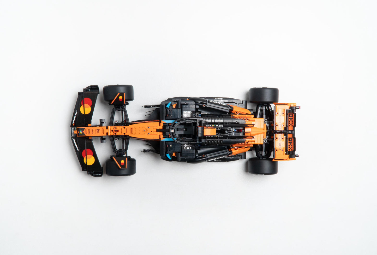 Horizontal Wall Mount for LEGO McLaren MCL39 F1 Car-42228
