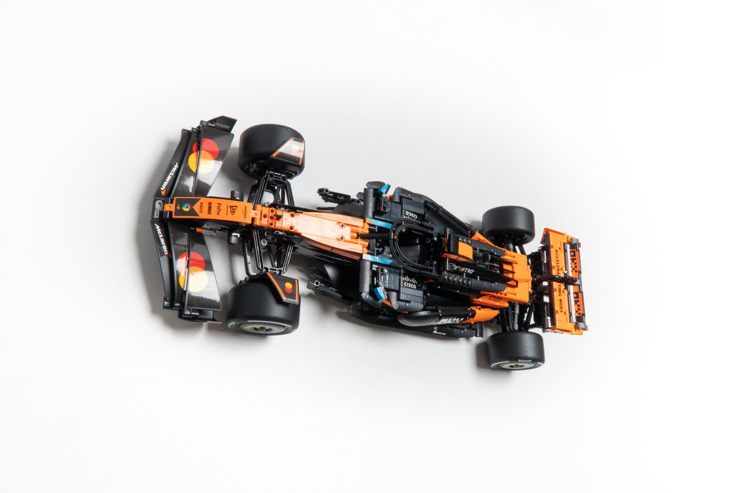 Horizontal Wall Mount for LEGO McLaren MCL39 F1 Car-42228
