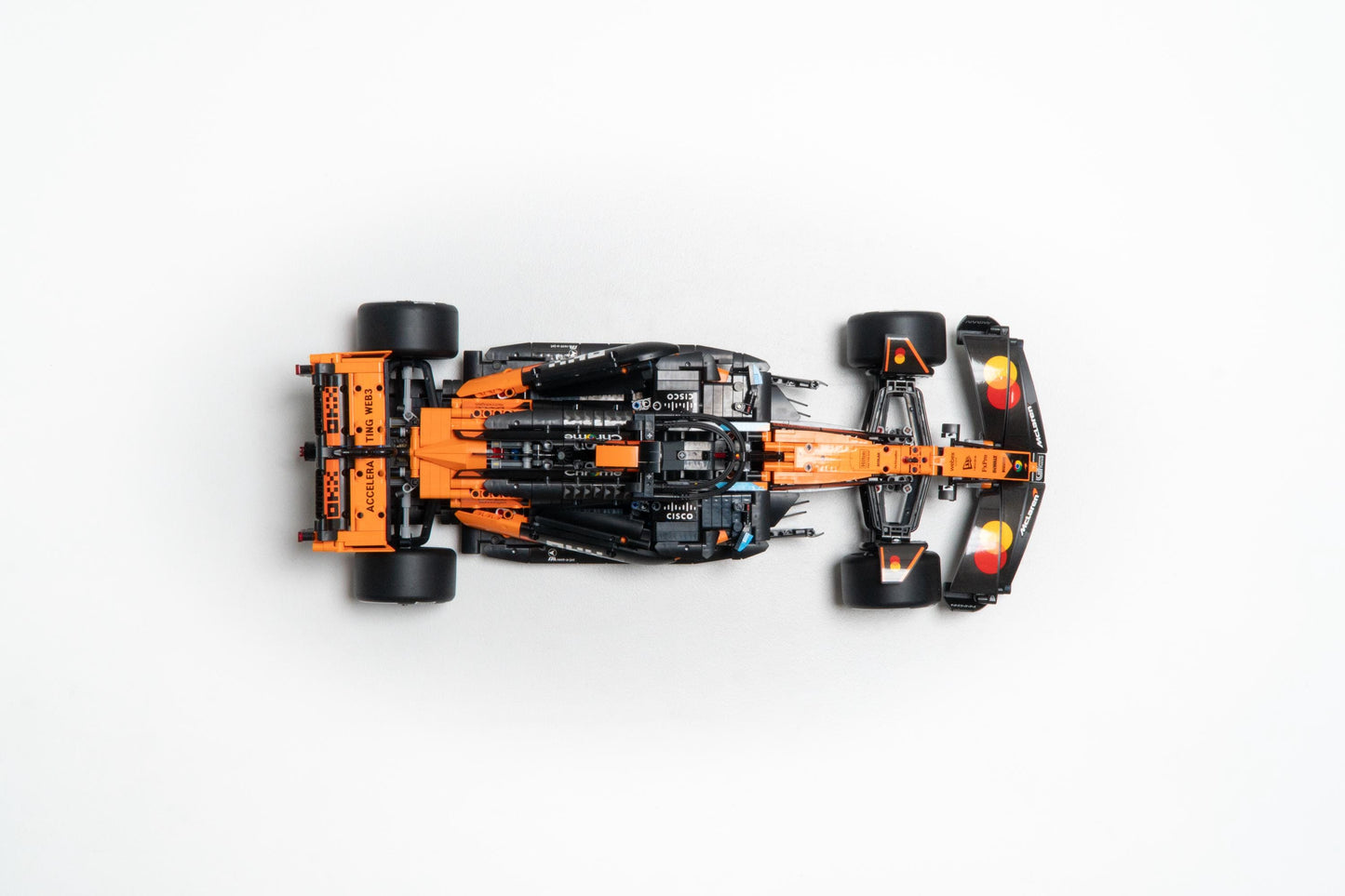 Horizontal Wall Mount for LEGO McLaren MCL39 F1 Car-42228