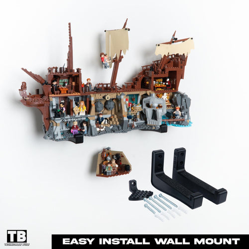 LEGO Ideas The Goonies-21363 Wall Mounting Guide