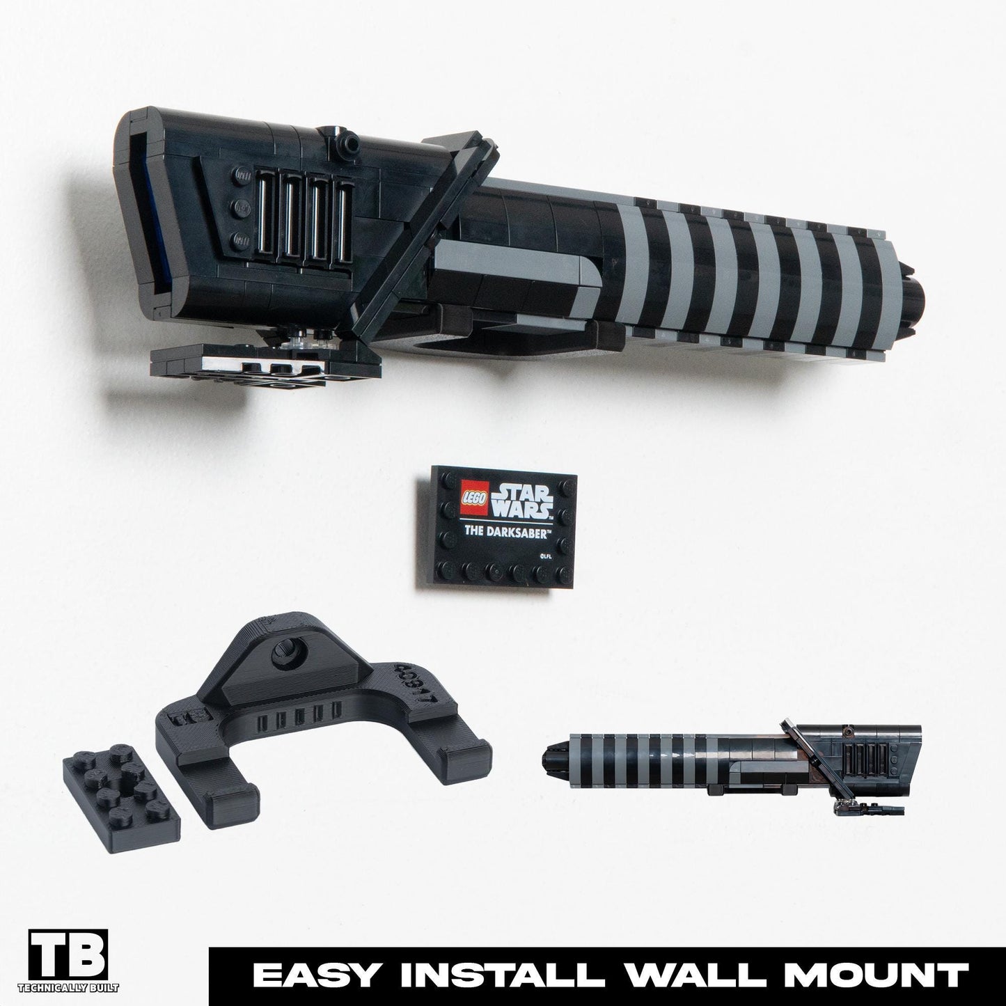 Wall Mount for LEGO Star Wars The Darksaber-40917