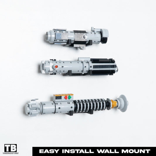 Wall Mounts for LEGO Star Wars GWP Lightsabers