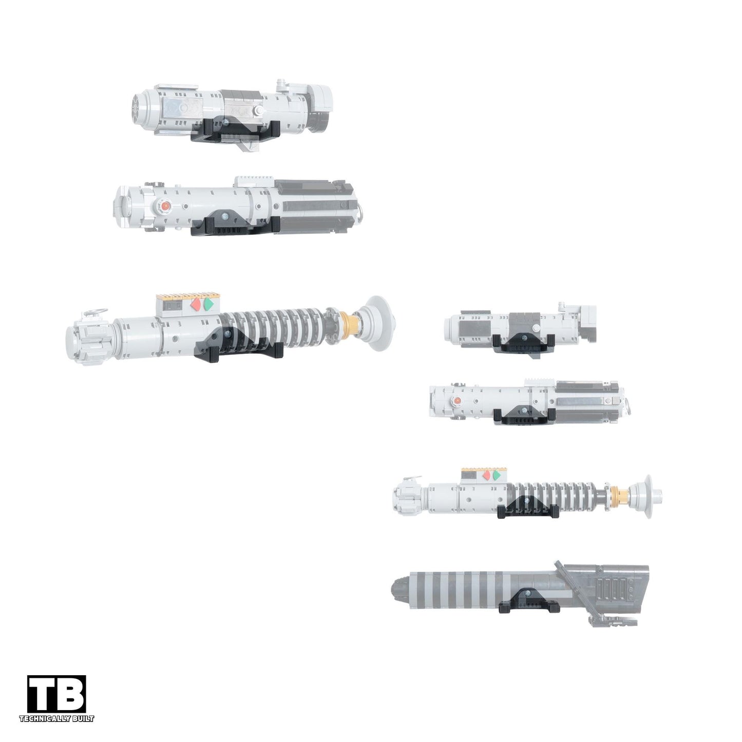 Wall Mounts for LEGO Star Wars GWP Lightsabers