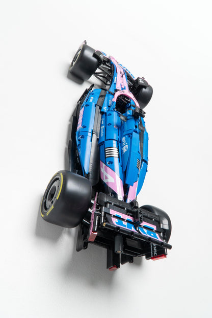 Vertical Wall Mount for CADA BWT Alpine F1 Team A525 Racing Car-C64012W