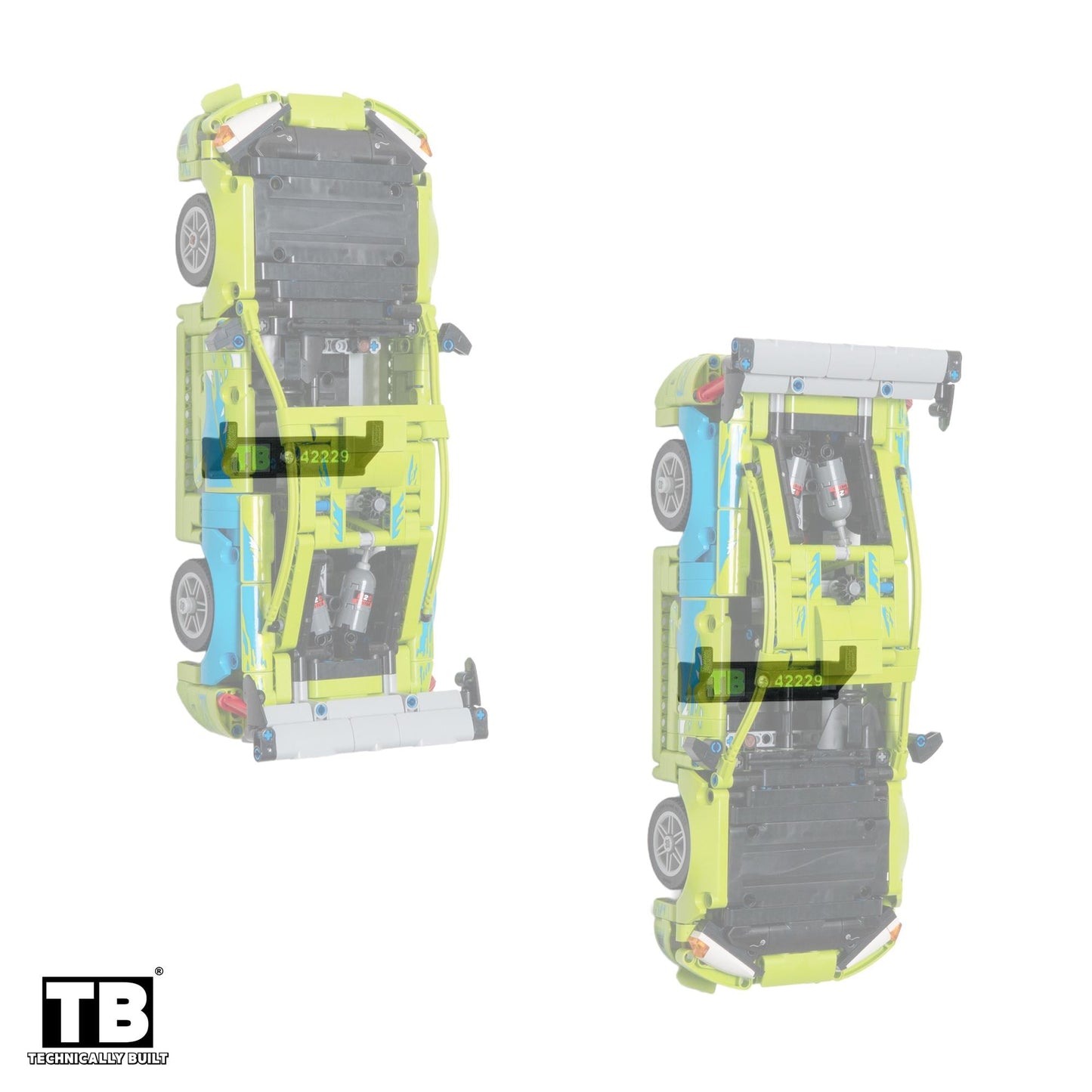 Wall Mount for LEGO Technic Fast and Furious Mitsubishi Eclipse Car-42229
