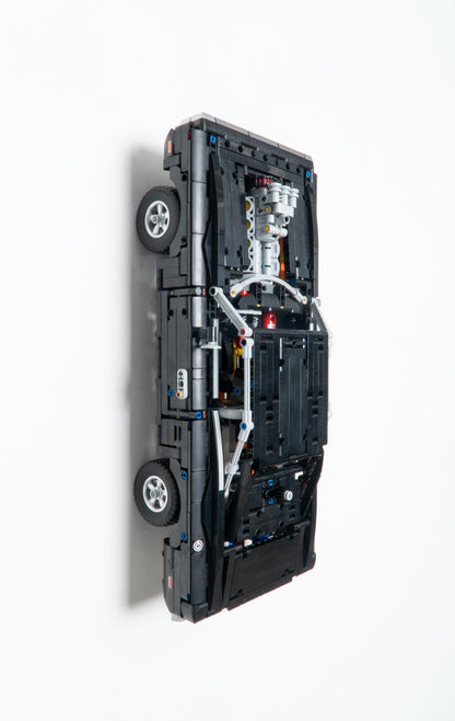 Vertical Wall Mount for LEGO Technic Fast and Furious Dodge Charger R/T Car-42231