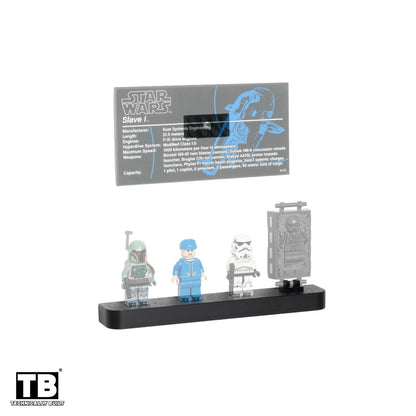 Vertical Wall Mount for LEGO Star Wars Slave 1-75060