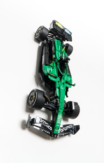 Upside Down Wall Mount for LEGO Technic Aston Martin Aramco AMR25 F1 Car-42240