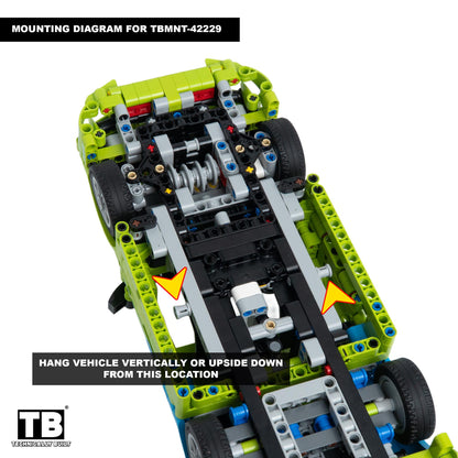 Wall Mount for LEGO Technic Fast and Furious Mitsubishi Eclipse Car-42229