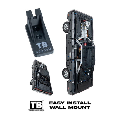 Vertical Wall Mount for LEGO Technic Fast and Furious Dodge Charger R/T Car-42231