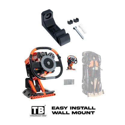 Wall Mount for LEGO Technic Koenigsegg Sadair's Spear Steering Wheel-40894