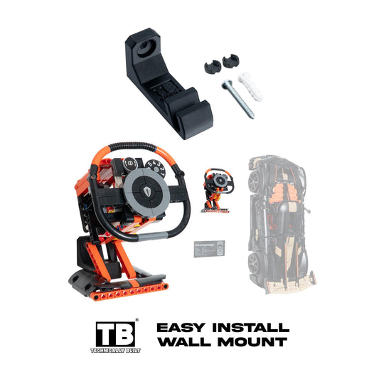 Wall Mount for LEGO Technic Koenigsegg Sadair's Spear Steering Wheel-40894