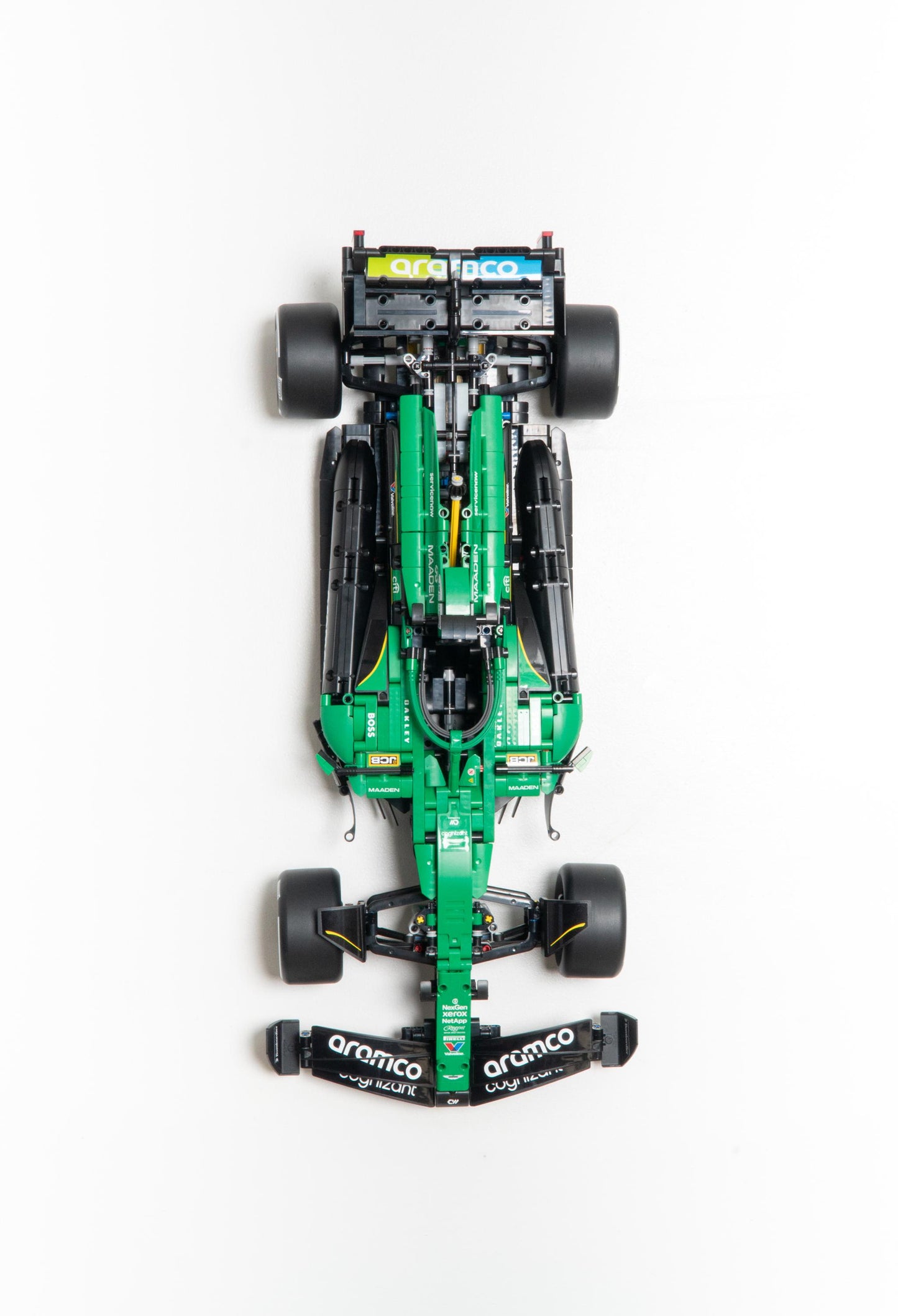 Upside Down Wall Mount for LEGO Technic Aston Martin Aramco AMR25 F1 Car-42240