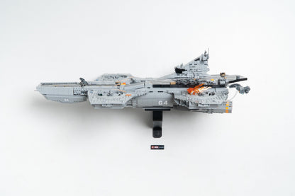 Horizontal Wall Mount Compatible with LEGO Shield Helicarrier-76354