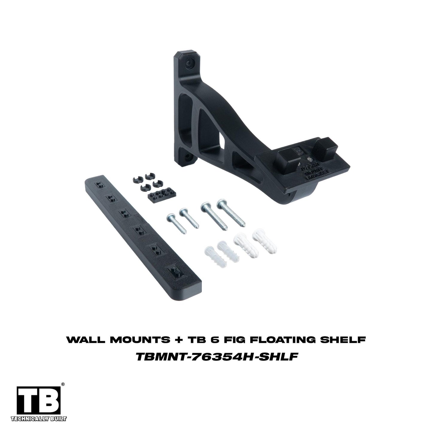 Horizontal Wall Mount Compatible with LEGO Shield Helicarrier-76354