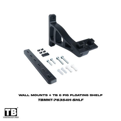 Horizontal Wall Mount Compatible with LEGO Shield Helicarrier-76354