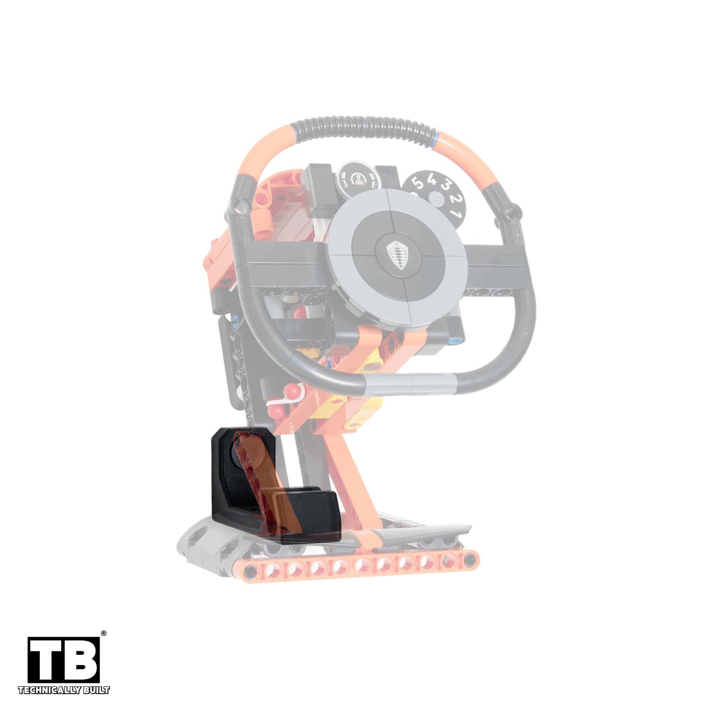 Wall Mount for LEGO Technic Koenigsegg Sadair's Spear Steering Wheel-40894