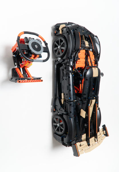 Wall Mount for LEGO Technic Koenigsegg Sadair's Spear Steering Wheel-40894