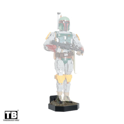 Wall Mount Compatible With LEGO Boba Fett-75455