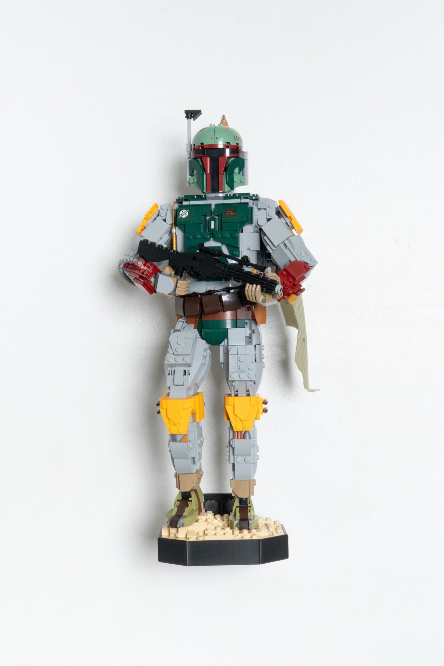 Wall Mount Compatible With LEGO Boba Fett-75455