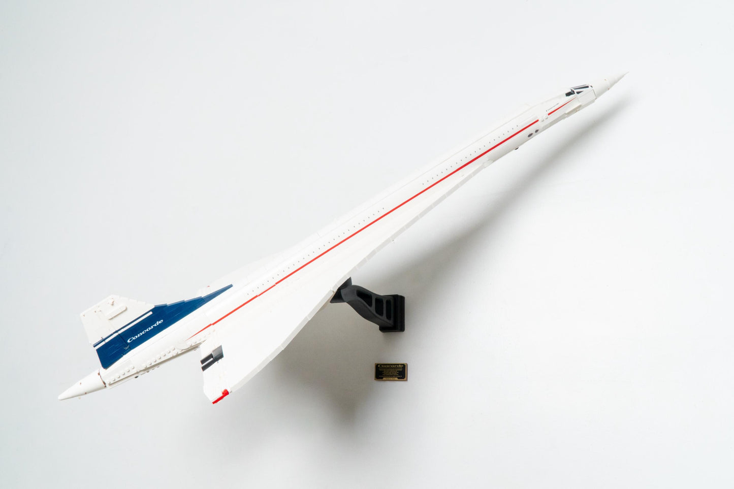 Cobra Arm Wall Mount Compatible With LEGO Icons Concorde 10318