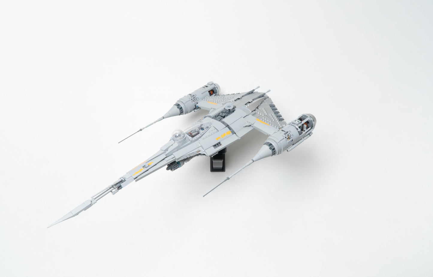 Cobra Arm Wall Mount Compatible With LEGO Star Wars The Mandalorian's N-1 Starfighter 75442