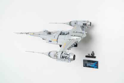 Cobra Arm Wall Mount Compatible With LEGO Star Wars The Mandalorian's N-1 Starfighter 75442