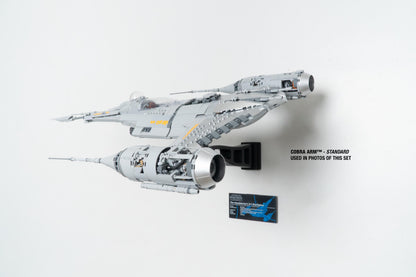 Cobra Arm Wall Mount Compatible With LEGO Star Wars The Mandalorian's N-1 Starfighter 75442
