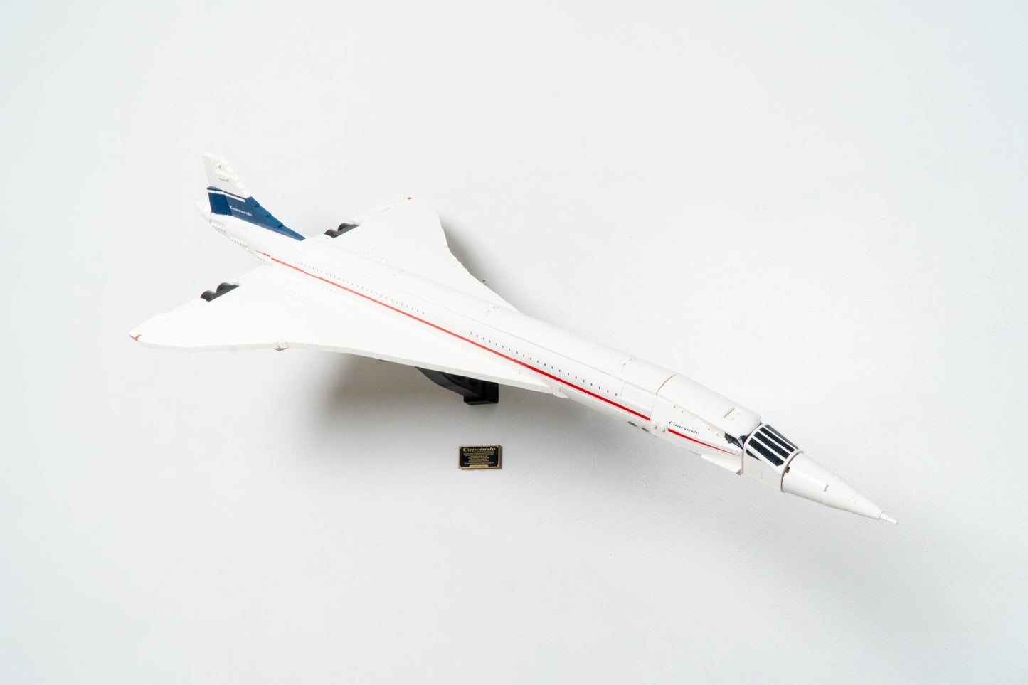 Cobra Arm Wall Mount Compatible With LEGO Icons Concorde 10318