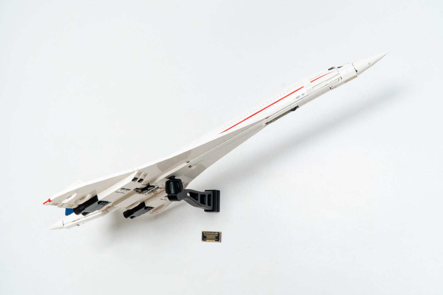 Cobra Arm Wall Mount Compatible With LEGO Icons Concorde 10318