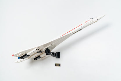 Cobra Arm Wall Mount Compatible With LEGO Icons Concorde 10318