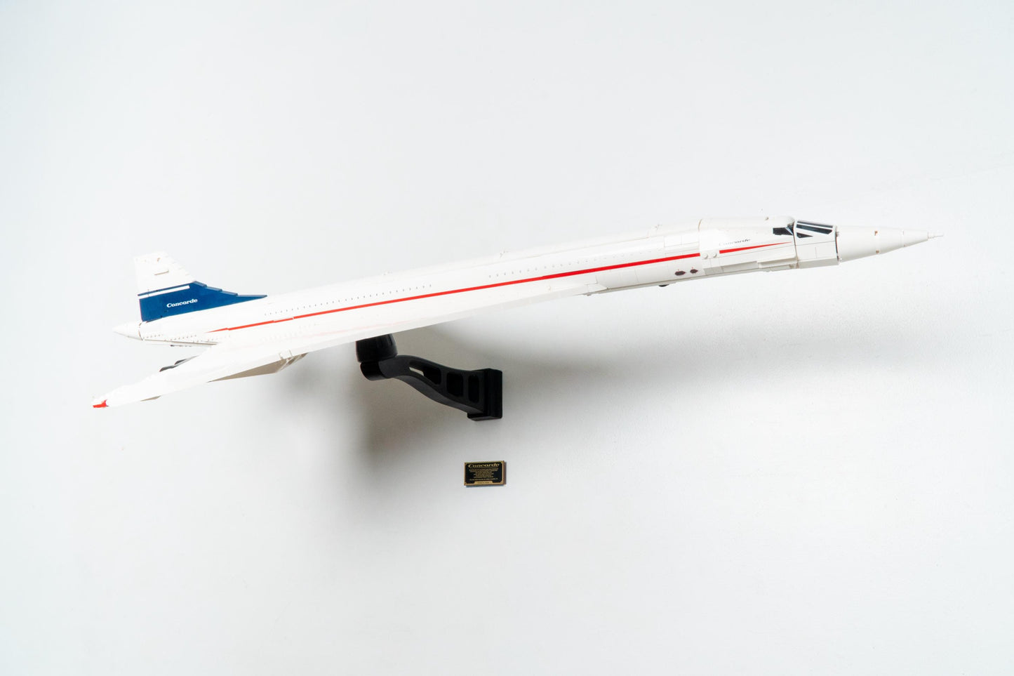Cobra Arm Wall Mount Compatible With LEGO Icons Concorde 10318