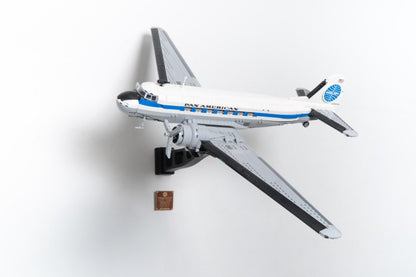Cobra Arm Wall Mount Compatible With Lego Icons Douglas DC-3 PAN AM Airliner 11378