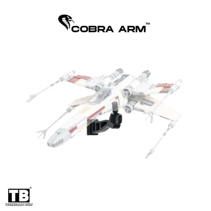 Cobra Arm Wall Mount Compatible With LEGO Star Wars X-wing Fighter-7191