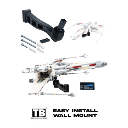Cobra Arm Wall Mount Compatible With LEGO Star Wars X-wing Fighter-7191
