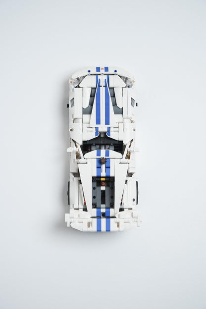 Vertical Wall Mount for LEGO Technic Dodge Viper GTS-R Sports Car-42234