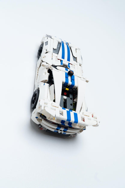 Vertical Wall Mount for LEGO Technic Dodge Viper GTS-R Sports Car-42234