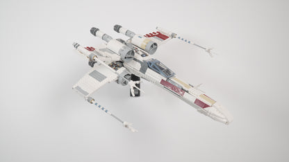 Cobra Arm Wall Mount Compatible With LEGO Star Wars X-Wing Starfighter 75355