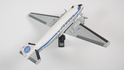 Cobra Arm Wall Mount Compatible With Lego Icons Douglas DC-3 PAN AM Airliner 11378